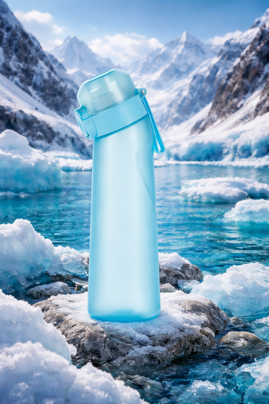 GlowAir Gourdes 650ml Light Blue