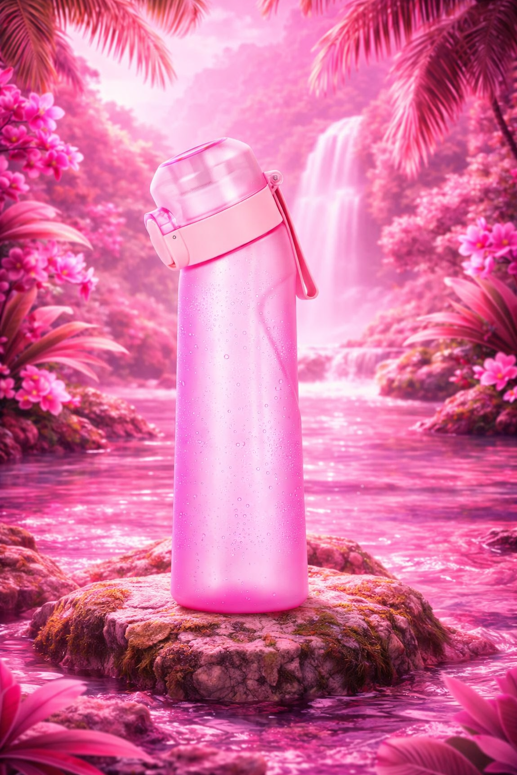 GlowAir Gourdes 650ml Pink