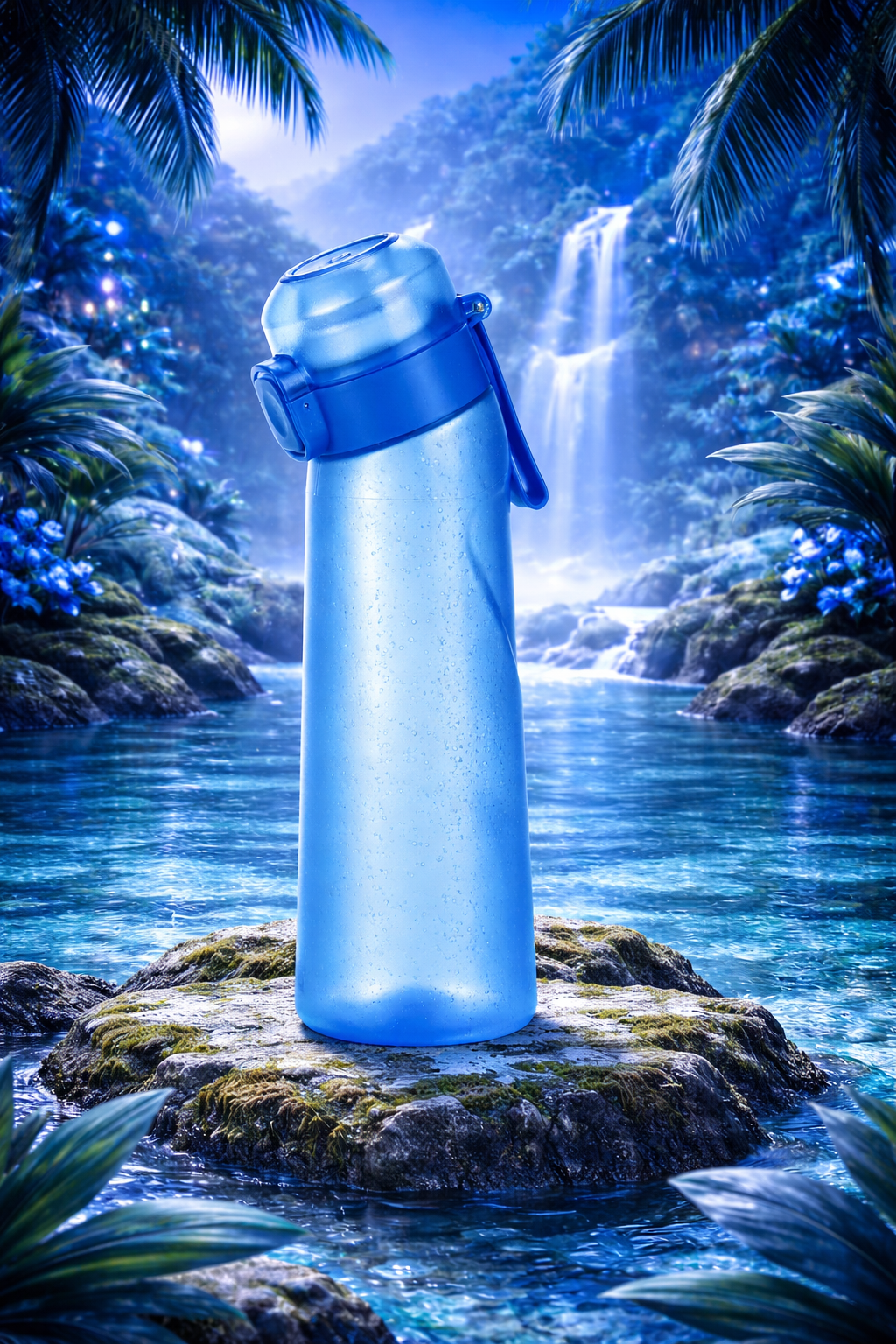 GlowAir Gourdes 650ml Deep Blue